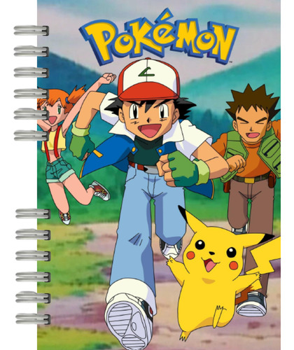 Agenda Eterna De Pokemon + Chapita De Regalo