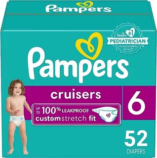 Pañales Pampers Cruisers , Etapa 6, 52 Pañales Unisex