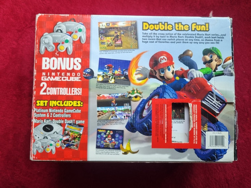 Mario Kart Double Dash Bundle Game Cube Platinum (Usado)