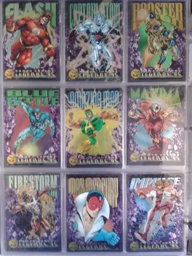 Coleção Completa C/ 150 Cards: D C Legends´95 Power Chrome