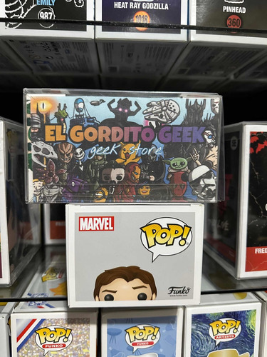 Funko Pop 198 Marvel Guardianes De La Galaxia Starlord Chase (Usado)