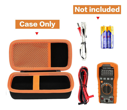 Hard Carrying Case Replacement For Klein Tools Mm300/mm400/6