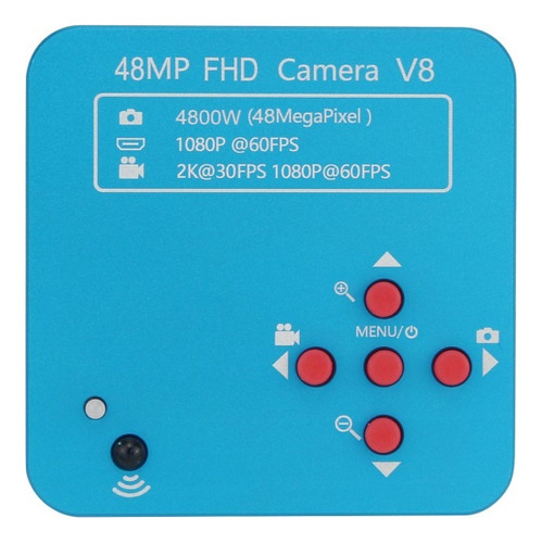 Camara Para Microscopio Trinocular 48mp V8 Hdmi 60fp+control