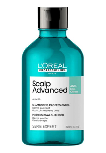 Shampoo Loreal Scalp Advanced Anti-gras Anti Oleosidade 300m