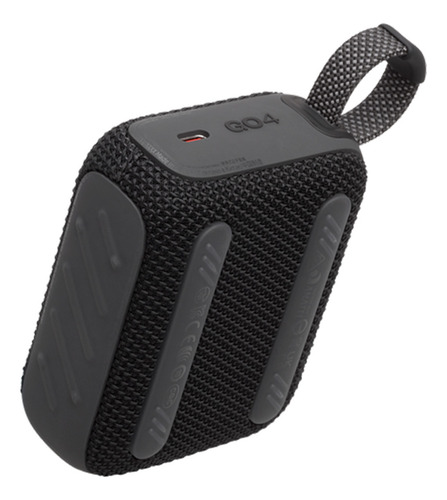 Caixa De Som Bluetooth Jbl Go4 A Prova D'água Preto