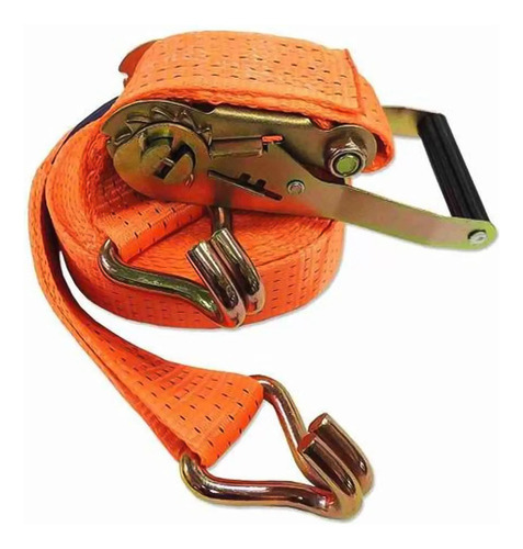 Kit De Amarração Laranja 50mm 3t 9m Gancho J - Itacorda