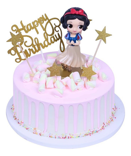 Topper De Pastel Sirena Princesa Sólida Bai Er