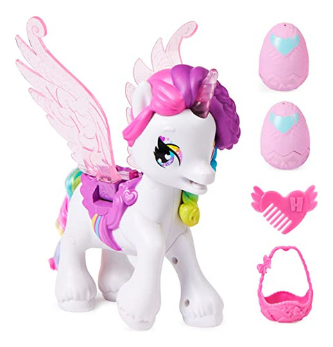 Hatchicorn Unicorn De Toy Hatchimals Collegables Con Luces