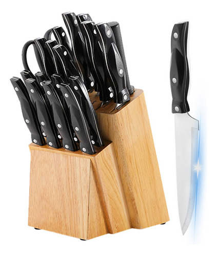 Juego De Cuchillos De Cocina Con Bloque Juego De Cuchillos