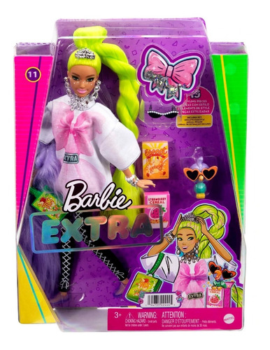 Muñeca Barbie Extra N°11, 15 Piezas C/estilo - Envio Gratis