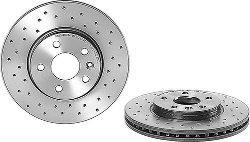 Jgo 2 Discos Hiperventilados Delanteros Sonic 12/20 Brembo