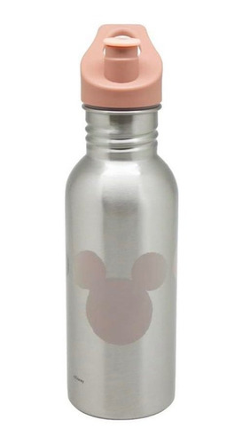 Botella Metalica Minnie Mickey Mouse Disney 500ml