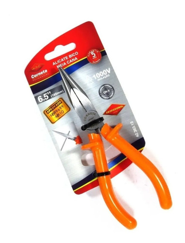 Imagem 4 de 7 de Kit Alicate Universal Bico Corte Isolados 1000v Saga Pro