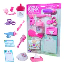 Comprar Acessórios Boneca Reborn Brinquedo Mamadeira Chupeta Fralda
