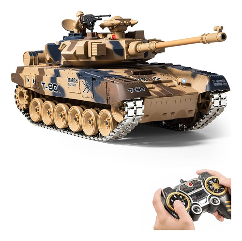 Tanque Supdex 1/18 Rc Para Adultos Y Niños, Control Remoto T