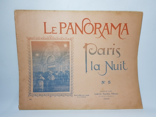 París Erótico 1900 Modelos Le Panorama La Nuit N°5 Mag 56912