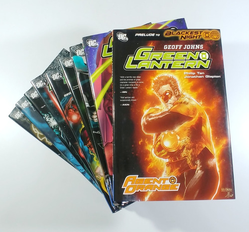 Green Lantern Blackest Night - Lote 8 Hcs - Dc - Inglés