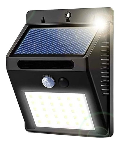 Lampara Led Solar Reflector Exterior Jardin Sensor Luz