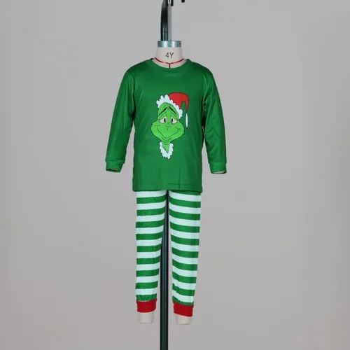 comprar Conjuntos De Pijamas Navideños Familiares A Juego De Grinch