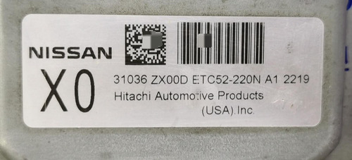 Computadora Transmisión Tcm Altima 2008-2010-2012 2.5l X0 (Usado)