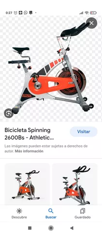 Comprá Bicicleta Indoor Athletic Spinning 2600BS - Envios a todo