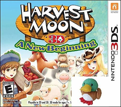 Cosecha Moon A New Beginning 3ds Con Bonus Plush Duck.