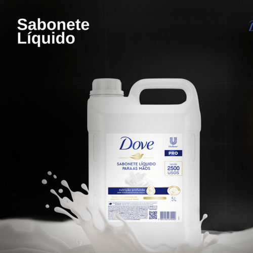 Sabonete Líquido Dove 5l Hidratante Pro Nutrição Profunda