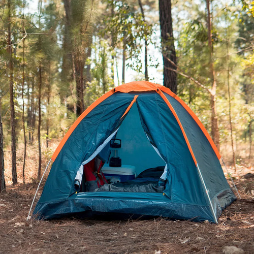 Kit Camping Premium Sacodormi+colchão Casal+barraca Igluntk