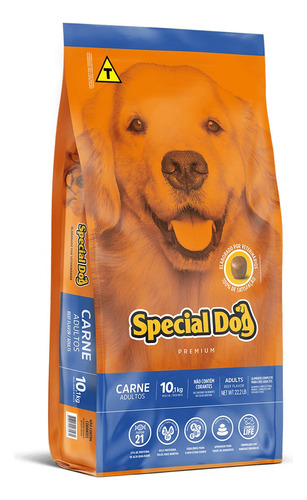 Special Dog Premium Carne Ração Para Cães Adulto 10,1kg
