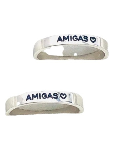 Alianza Personalizada En Plata 925 Para Mujer