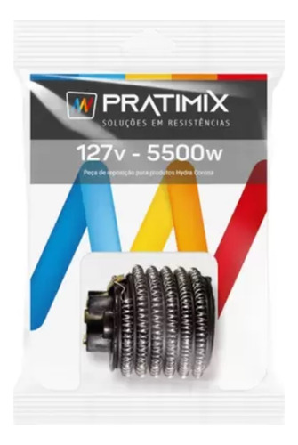 Resistencia 4t Gorducha 127v 5500w Tipo Corona 4t Pratimix