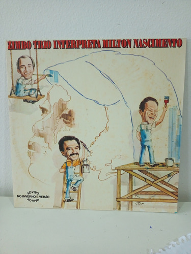 Lp Zimbo Trio Interpreta Milton Nascimento (ao Vivo!)