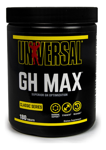 Gh Max® Universal X 180 Tabletas