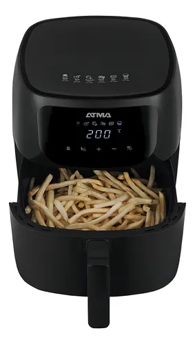 Freidora De Aire Digital Sin Aceite Atma Pro Fr60arbp 6,5l