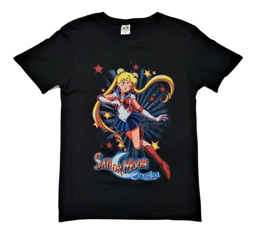 Polera Sailor Moon Crystal Doble Estampado