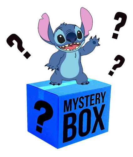 Caja Misteriosa De Stitch + De 8 Articulos Excelente Regalo