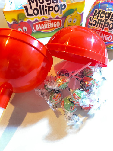 Chupetines Mega Lolly Pops Con 10 Unidades De 8gr - Pack X 4