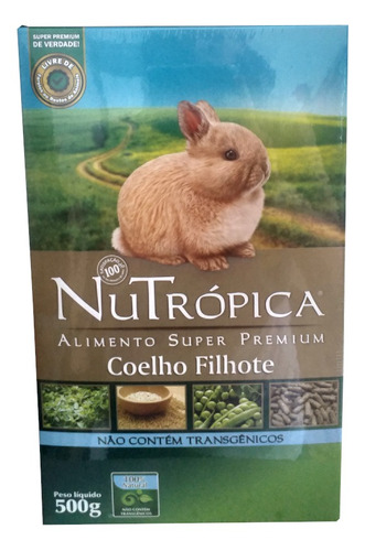 Ração Nutropica Extrusada Coelho Filhote 500g