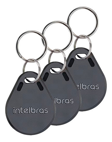 Chaveiro Prox 125khz Tag Rfid Intelbras Automatiza 3 Unds