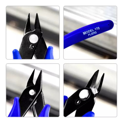 A Kit 5 Alicates Corte Rente Diagonal De Precisão