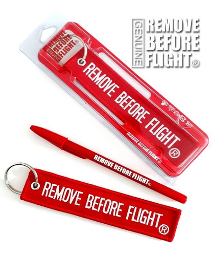 Llavero Clasico Remove Before Flight ® Con Envío