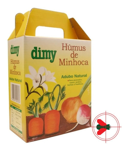 Adubo Natural Húmus De Minhoca Dimy 1kg
