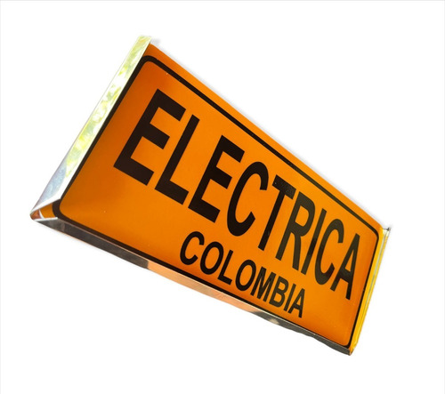 Placas Reflectivas Para Motos Eléctricas Personalizadas+port