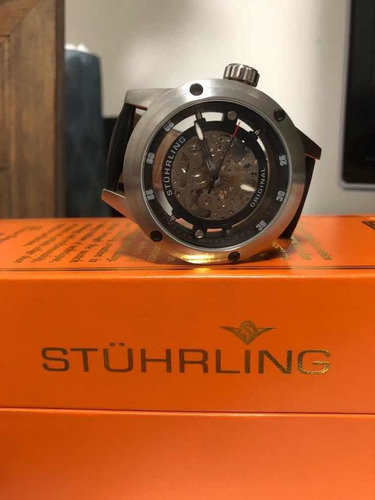 Relógio Stuhrling 360 Automático Skeleton
