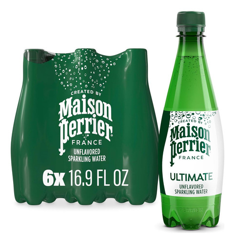Maison Perrier Ultimate Sparkling Water, Botellas De Agua De