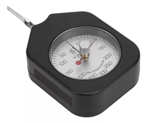 Medidor de tensión gramo medidor de fuerza dial medidor de tensión medidor  de presión portátil tensor dual puntero 500 g : : Industria,  Empresas y Ciencia