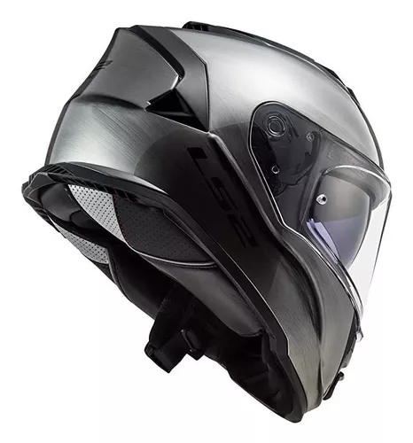 LS2 Assault - Casco integral para motocicleta con protector solar