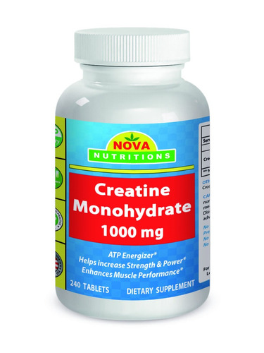 Nova Nutritions Monohidrato De Creatina 1000 Mg 240 Tablets