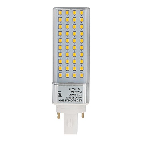 Hero-led G24-40s-2p-ww Rotativo Pl-c Lámpara G24d 2-pin Led 