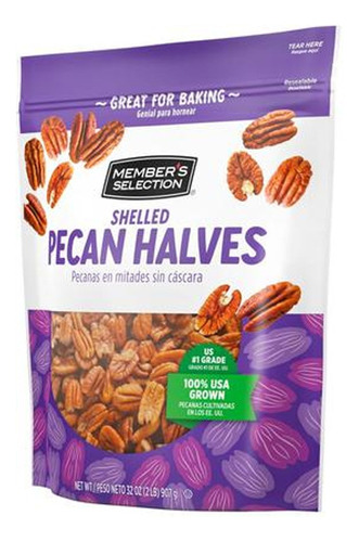 Nueces Pecanas Sin Cáscara 907g